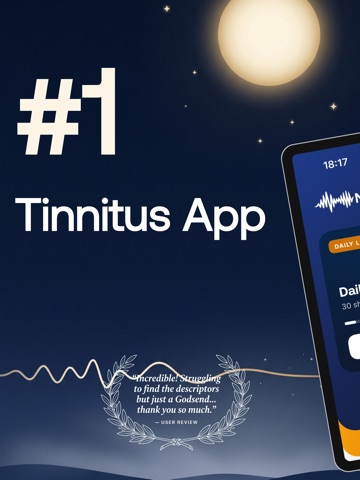 Tinnitus Relief: MyPattern iPad screenshot 1