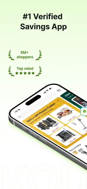 Koupon: Real Deals & Codes iPhone screenshot 1