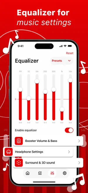 Music.Eq Bass Booster Tuner screenshot 2