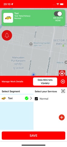 OLAAONE Driver screenshot