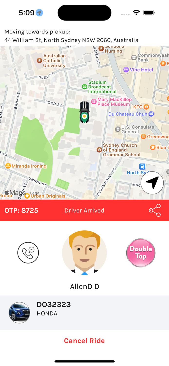 ZIPPY CAB App