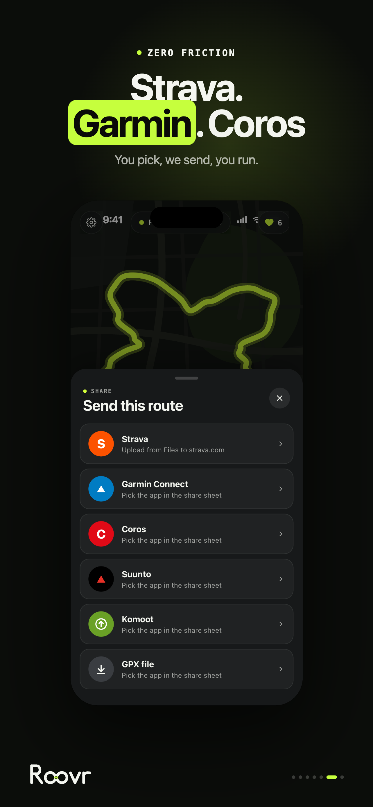 Roovr: Running & Trail Loops screenshot 7