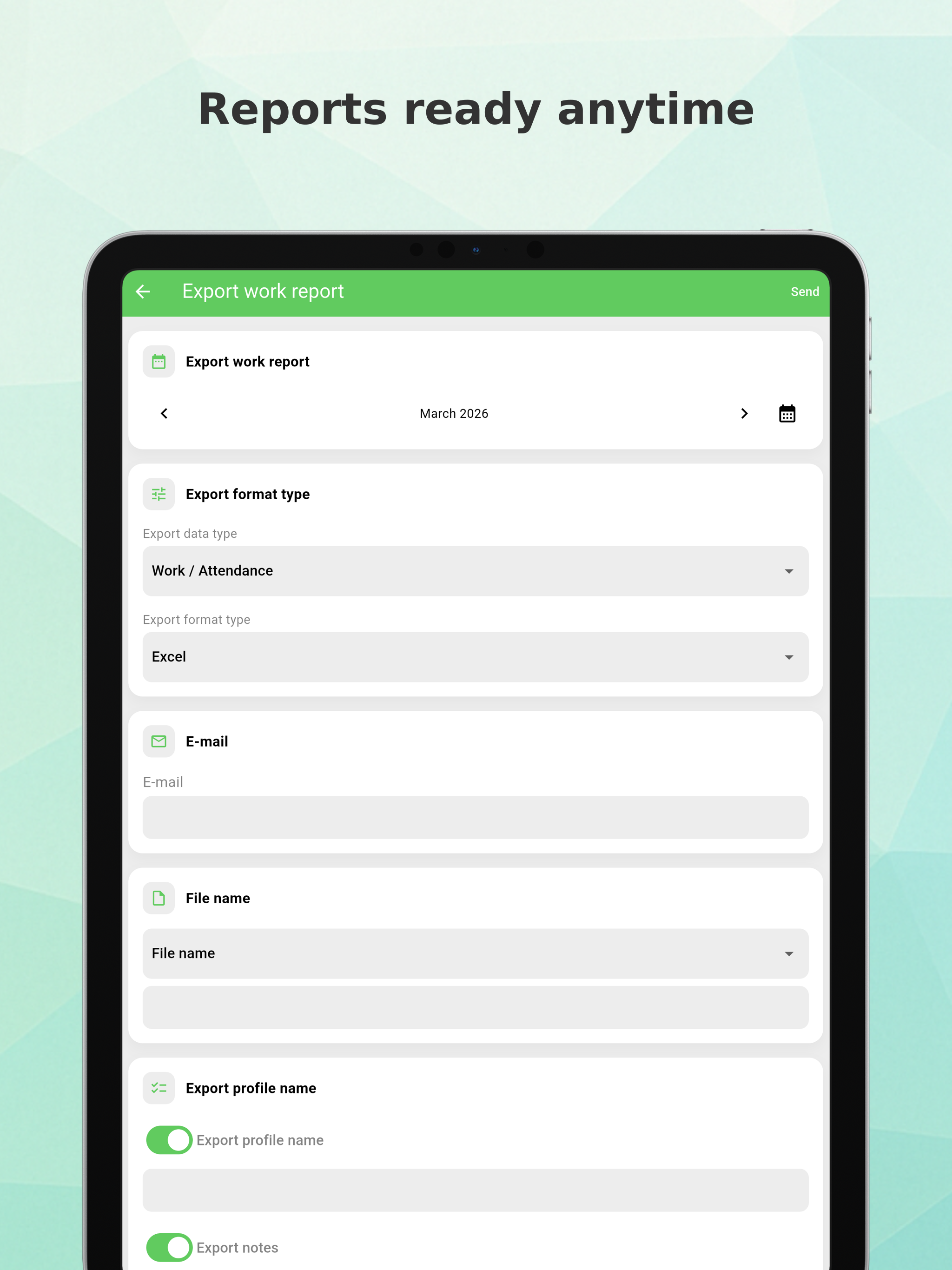 Working Timer - Timesheet