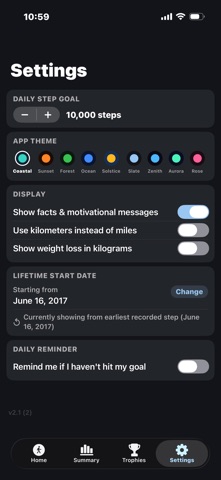 Step Journey Tracker screenshot