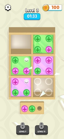 Sorting Screws screenshot
