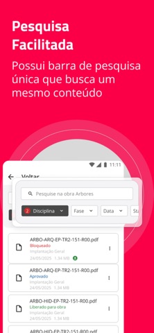 Projetos (Nova geração) screenshot