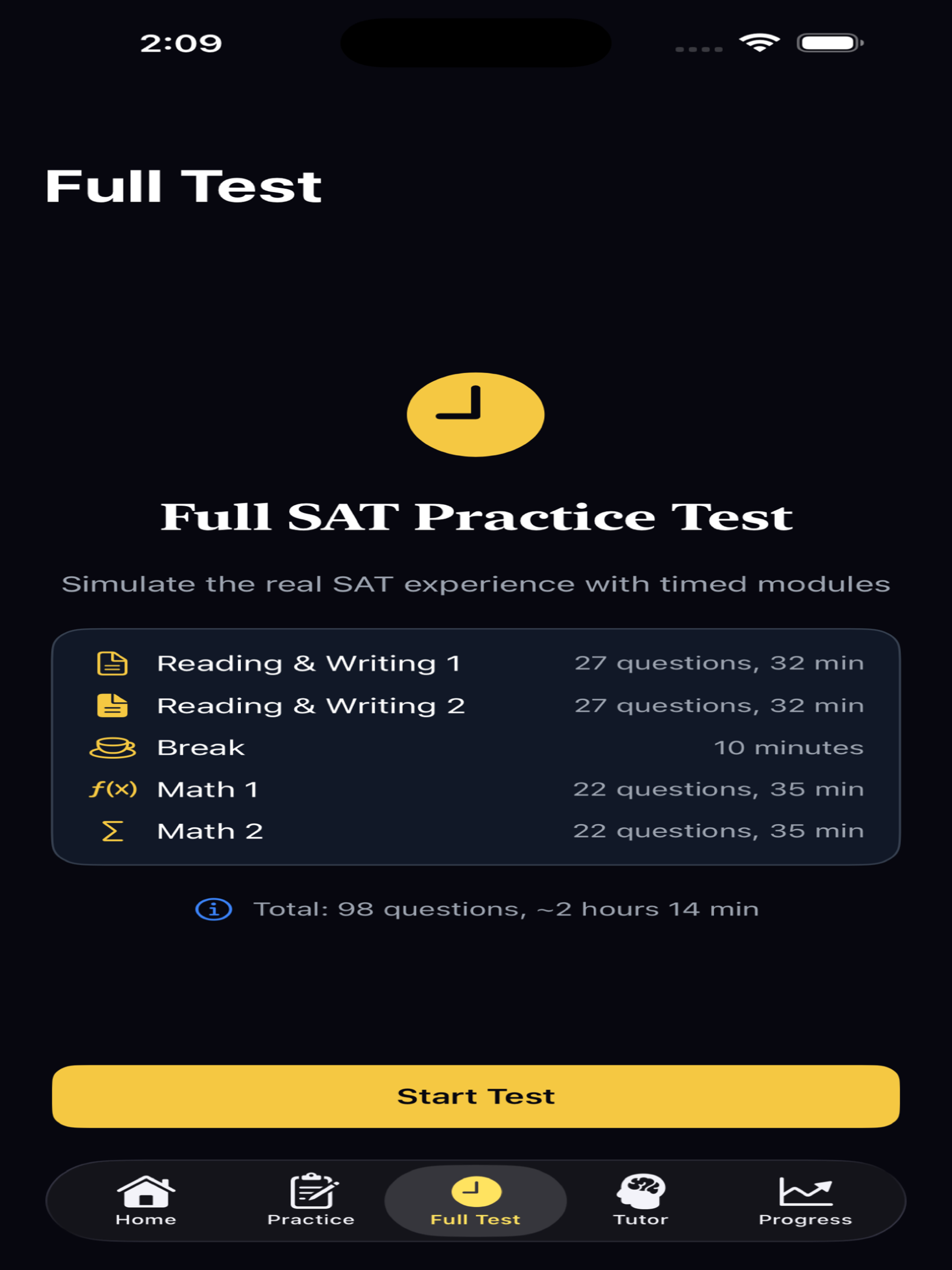 TutorPro: SAT & ACT Prep screenshot 11