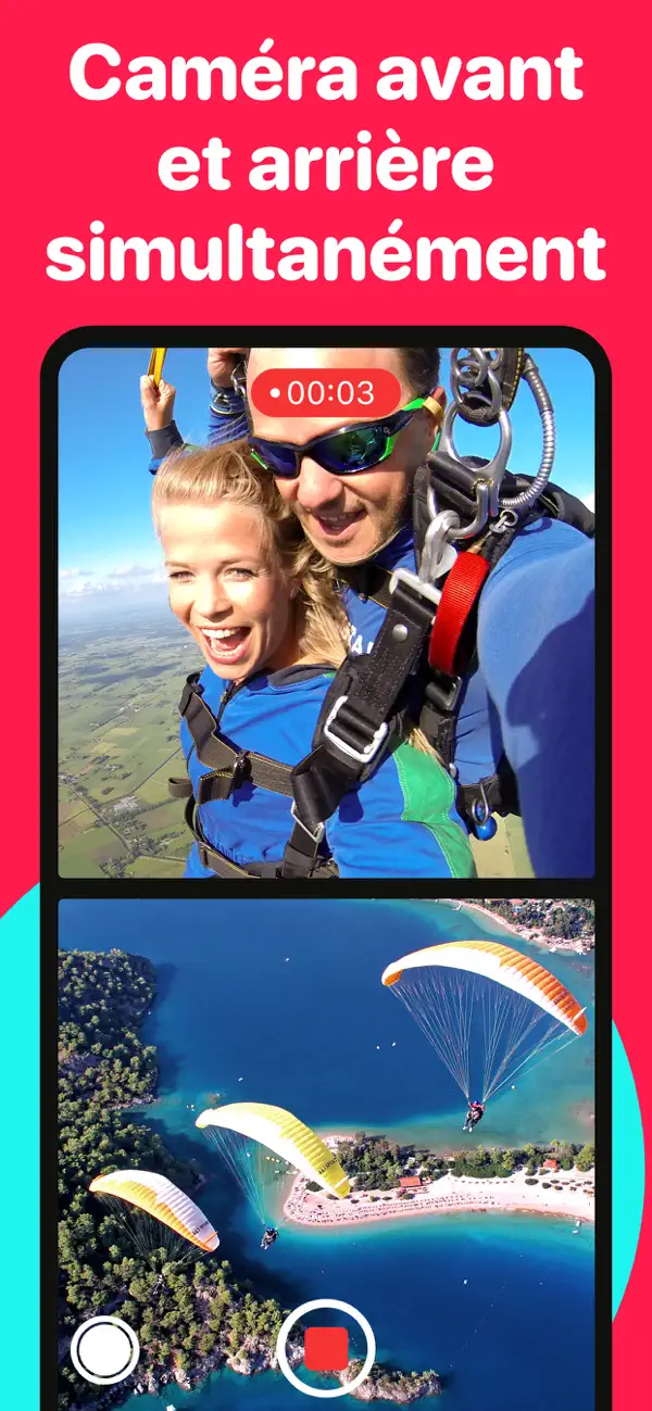 Screenshot #1 pour Deux Caméras Ⓞ