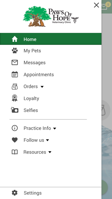 Paws of Hope Veterinary Clinic Screenshot