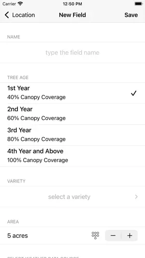 Smartirrigation Peach screenshot 4