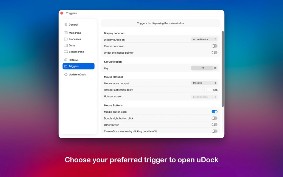 #3. uDock (macOS) Von: Grzegorz Staszczyk