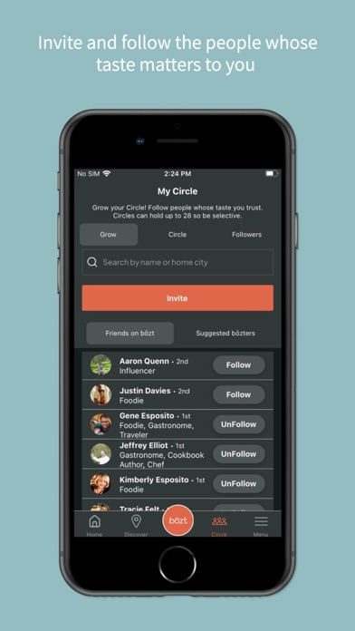 Bōzt: Restaurants & Local Food Screenshot