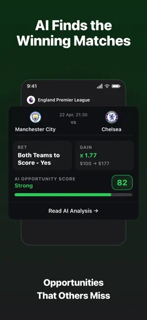 AIFootball - AI Predictions screenshot 1