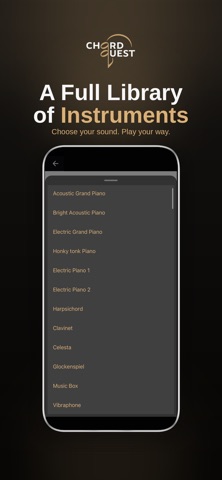 Chord Quest: Hear Sheet Music iPhone screenshot