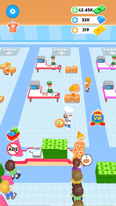 Pizza Rush - Idle Game Screenshot