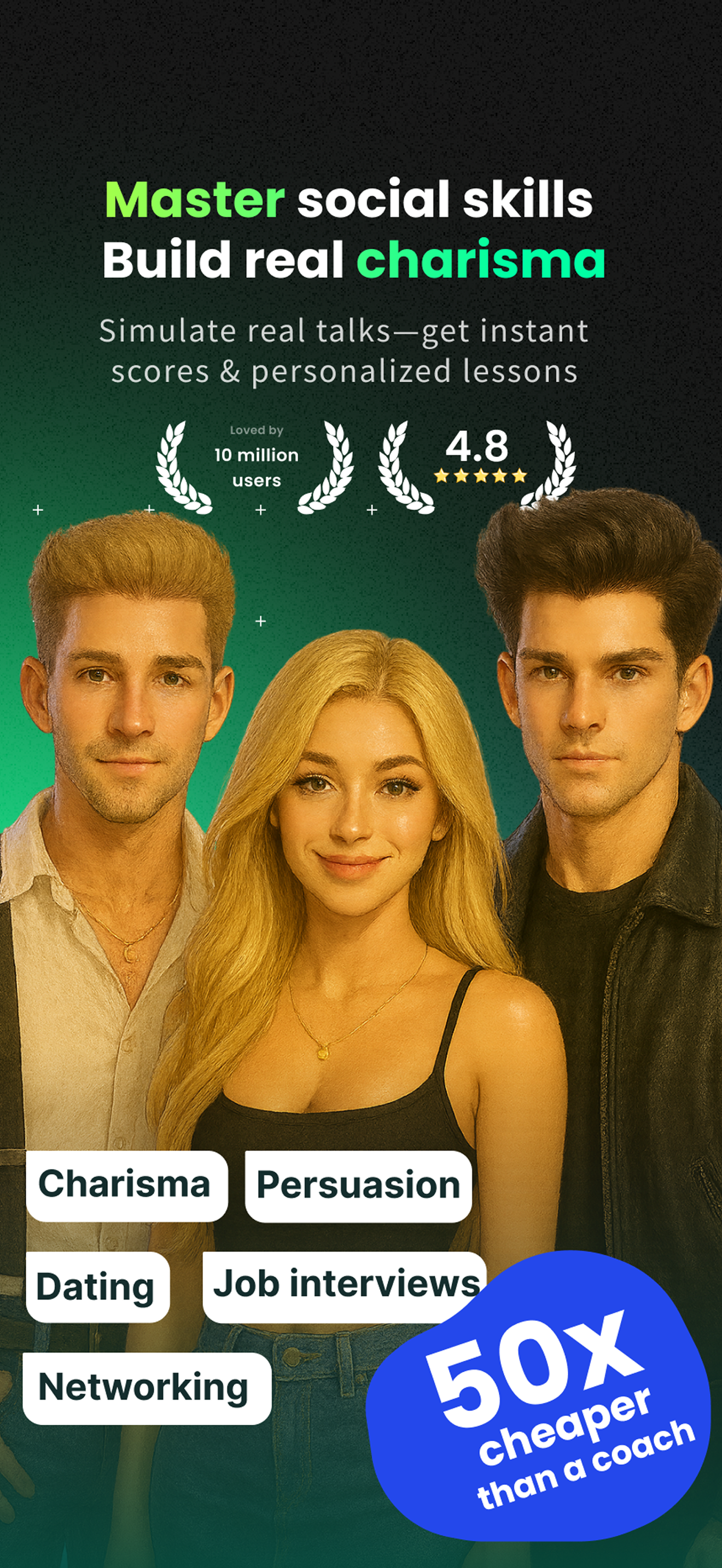 CharmXP: AI Charisma Coach