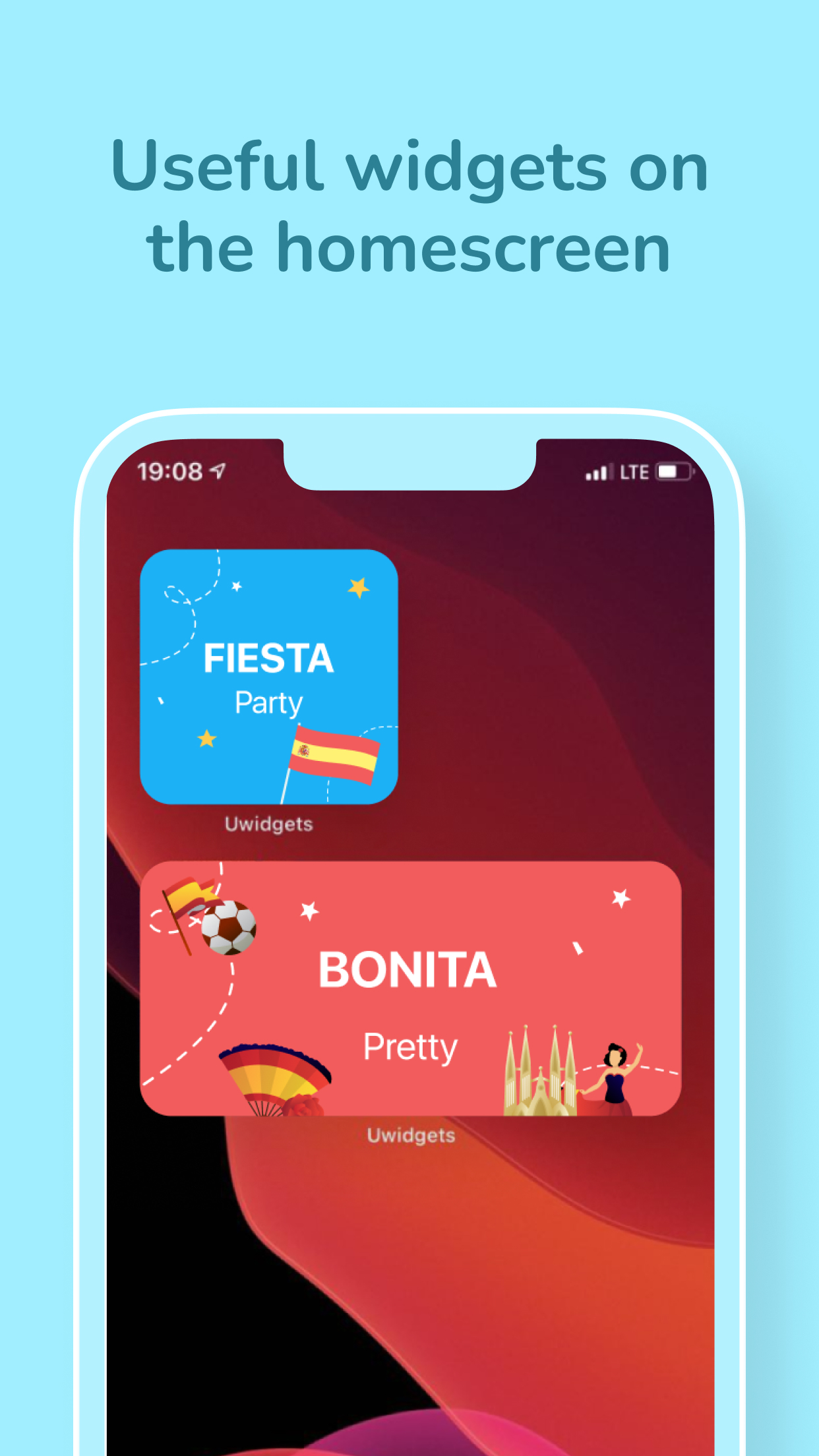 Spanish Minute learning app