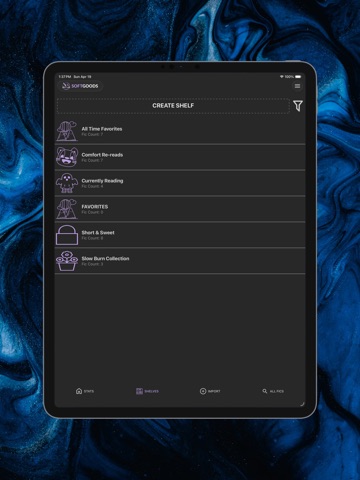 Softgoods iPad screenshot