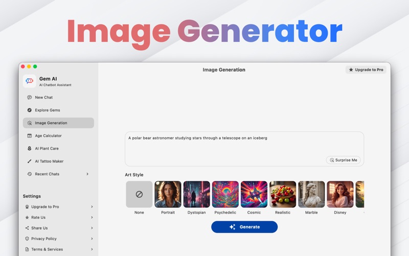 Gem AI - AI Chatbot Assistant iPhone screenshot