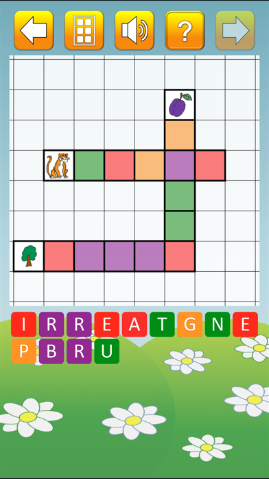 Mots croisés pour enfants Lite Screenshot