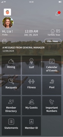 Freestone Lake & Golf Club screenshot