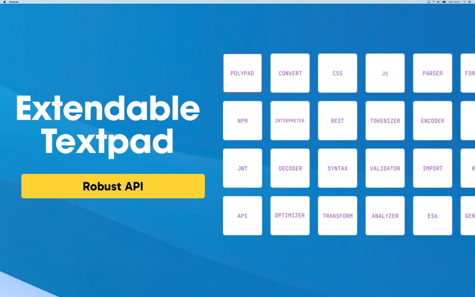#4. Polypad Scriptable Textpad (macOS) โดย: Mattebot, LLC