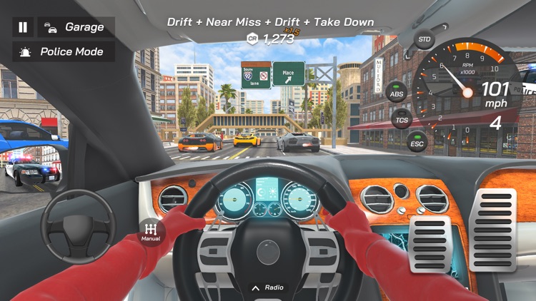 Street Racing Car Driver