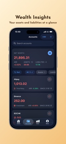 UpBuild - Track & Grow Wealth Screenshot 2 of 6