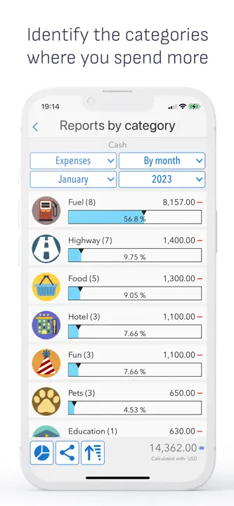 Daily Expenses : capture d’écran 4 sur 9