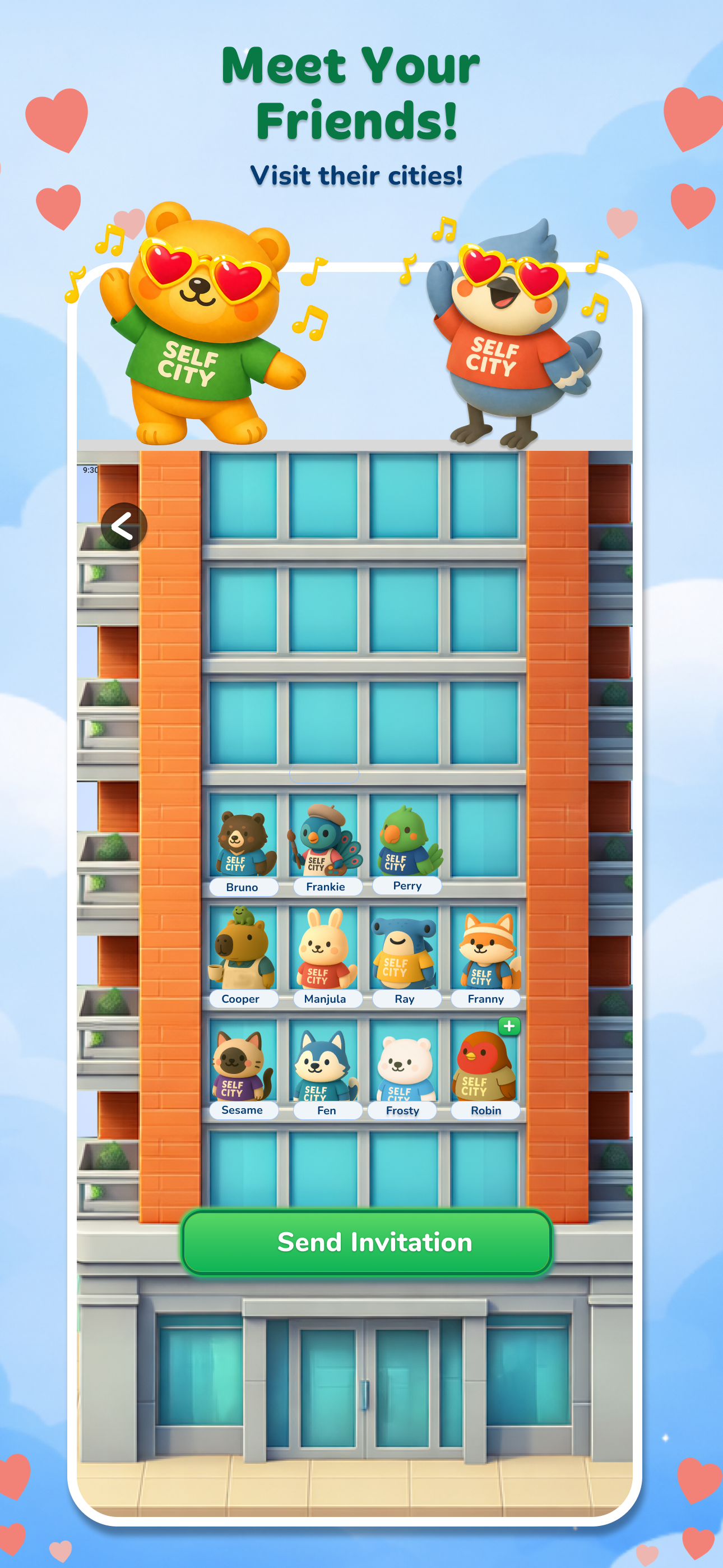SelfCity: Build Your City