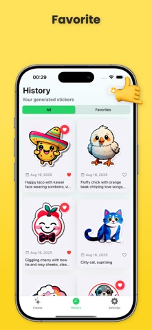 Wha+ Sticker - Text to Sticker screenshot