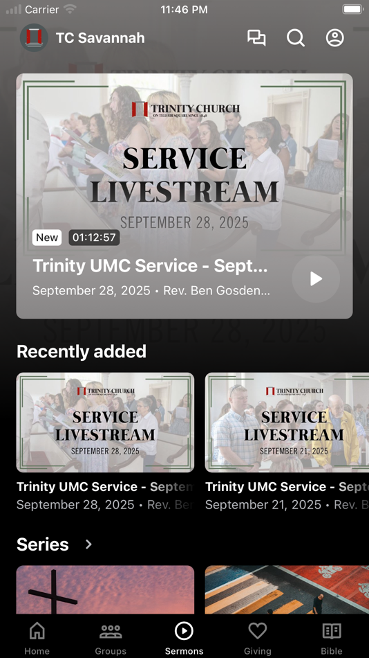 #3. Trinity Church Savannah (iOS) 由: TRINITY UNITED METHODIST CHURCH (Savannah)