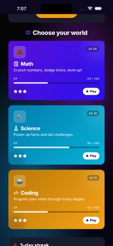 STEM Quest: Kids Math Games iPhone screenshot