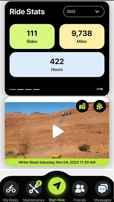 Trail Vault iPhone screenshot 1 - Navigation app