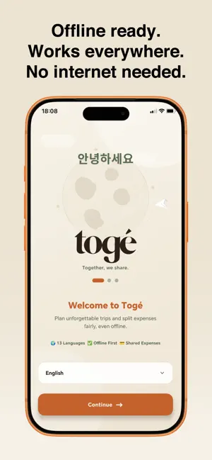 Toge: Split Trip Expenses screenshot 4