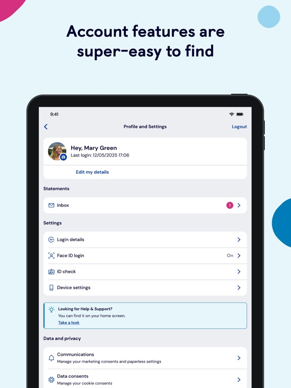 TSB Mobile Banking iPad screenshot 8