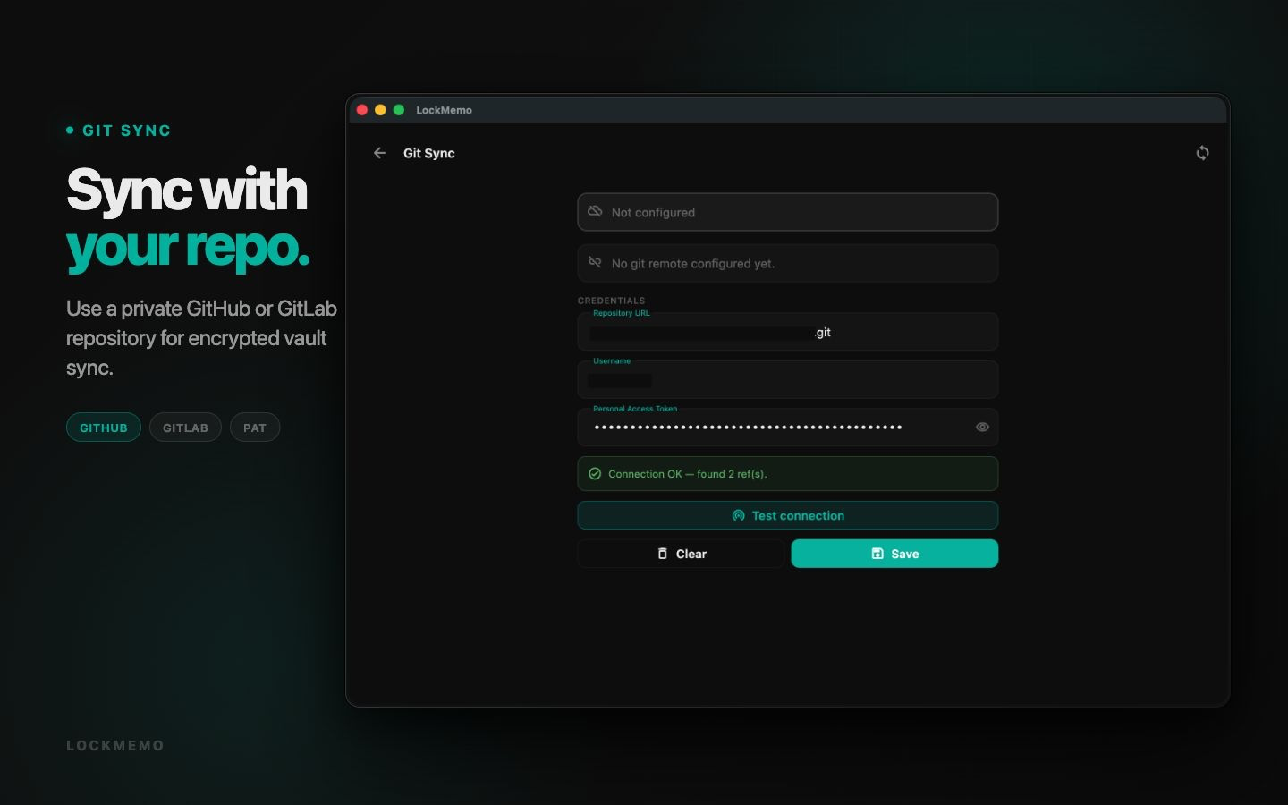LockMemo: Password & 2FA