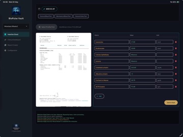 BioPulse A.I. iPad screenshot