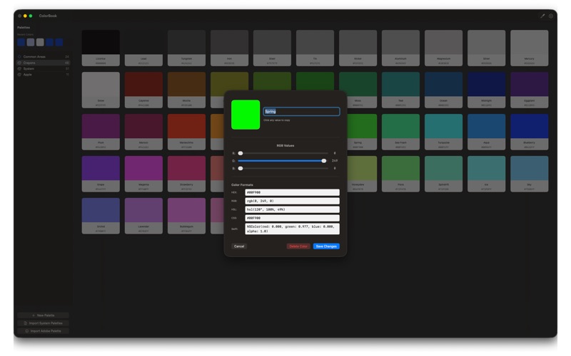 Color Book Professional screenshot