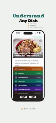 GastroLens: AI Dish Scanner screenshot