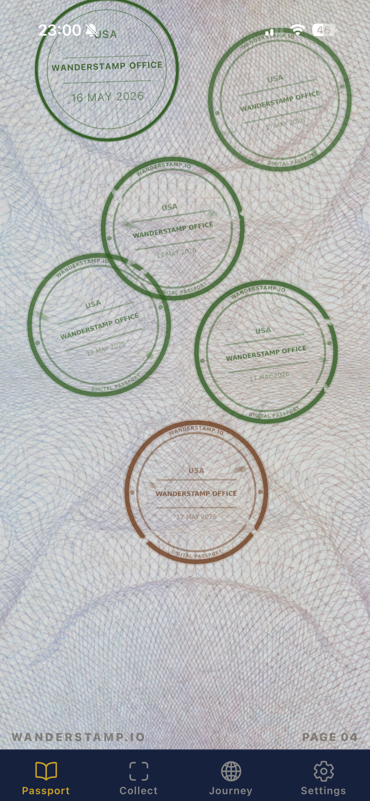 WanderStamp - Digital Passport
