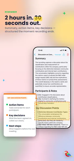 AI Meeting Notes Taker - Polly screenshot 2