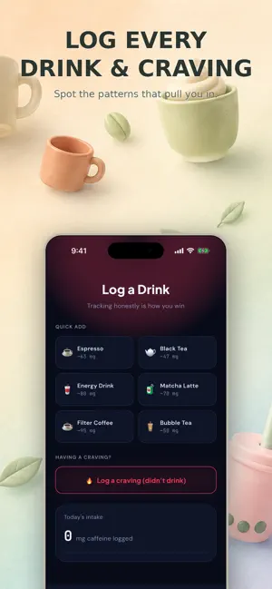 Caffeine Quit Streak Tracker screenshot 2