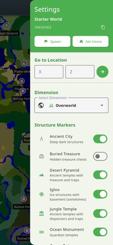 SeedMap - Explore Your Seeds Screenshot 2 of 8