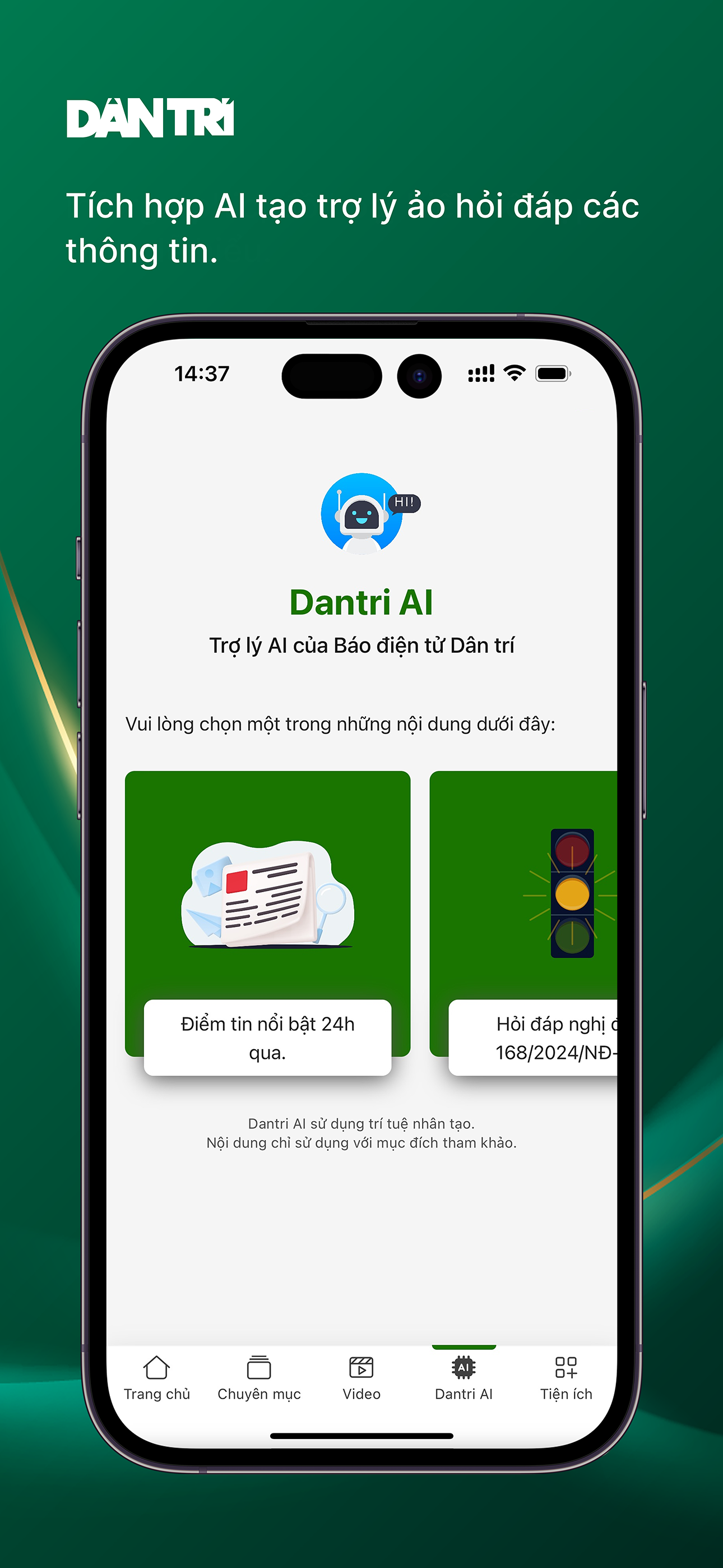 Báo Dân trí - Dantri.com.vn screenshot 5