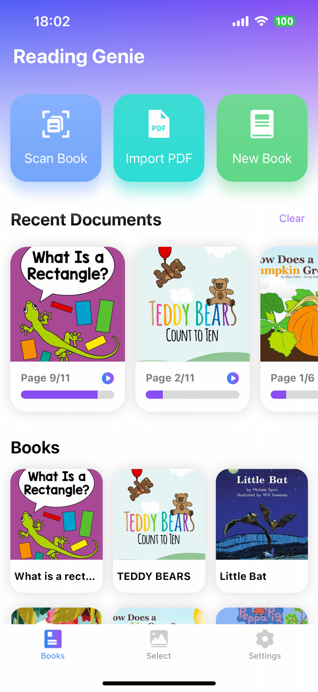 Reading Genie - Audio Books