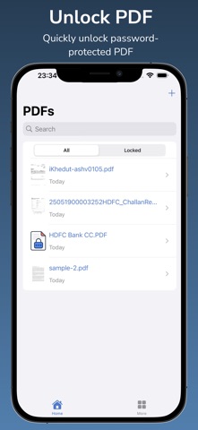 Unlock PDF - Password Remover Screenshot 1 of 3