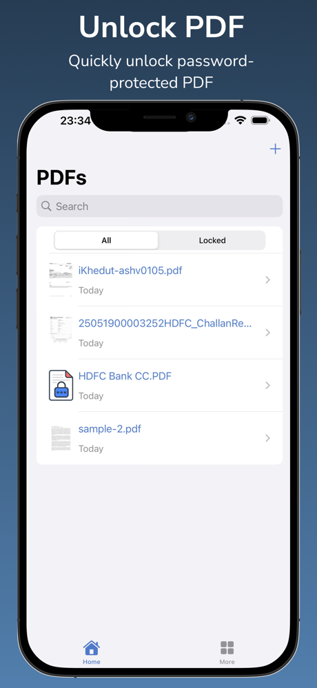 Unlock PDF - Password Remover screenshot 1
