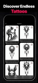 AI Tattoo Try On: InkDna screenshot
