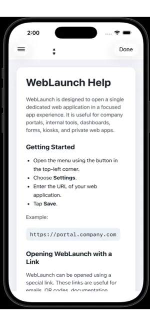 WebLaunch screenshot 4